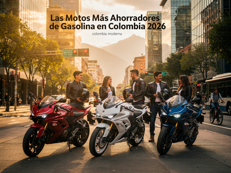 motos que ahorran gasolina colombia